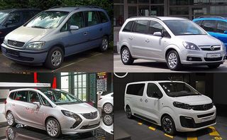 OPEL Zafira 1999-2005