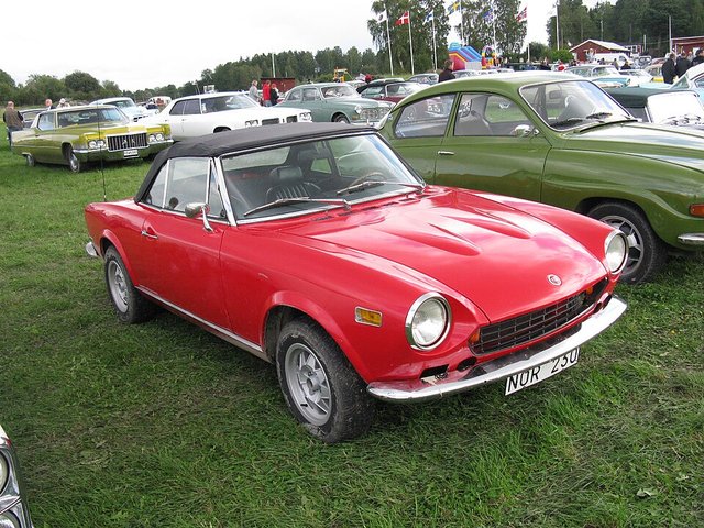 FIAT 124 Spider 1966-1985