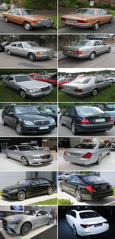 MERCEDES-BENZ S-Class 1972-1980